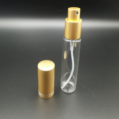 10ml 15ml 20ml 25ml 30ml หลอดขวดแก้วพร้อมเครื่องพ่นน้ำหอมอลูมิเนียม