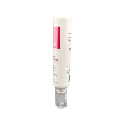หลอดบีบเปล่าสีที่กำหนดเอง 20ml 40ml ฝาใสขนาดเส้นผ่าศูนย์กลาง 25 มม. สำหรับอายเจล