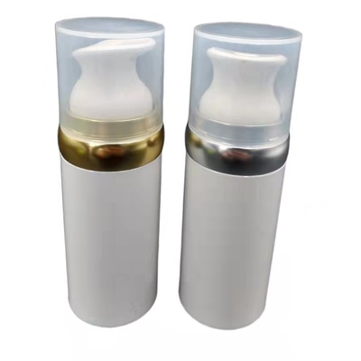 100ml ECO Friendly 2022 ขวด PP เครื่องสำอางขวดสุญญากาศสีขาว
