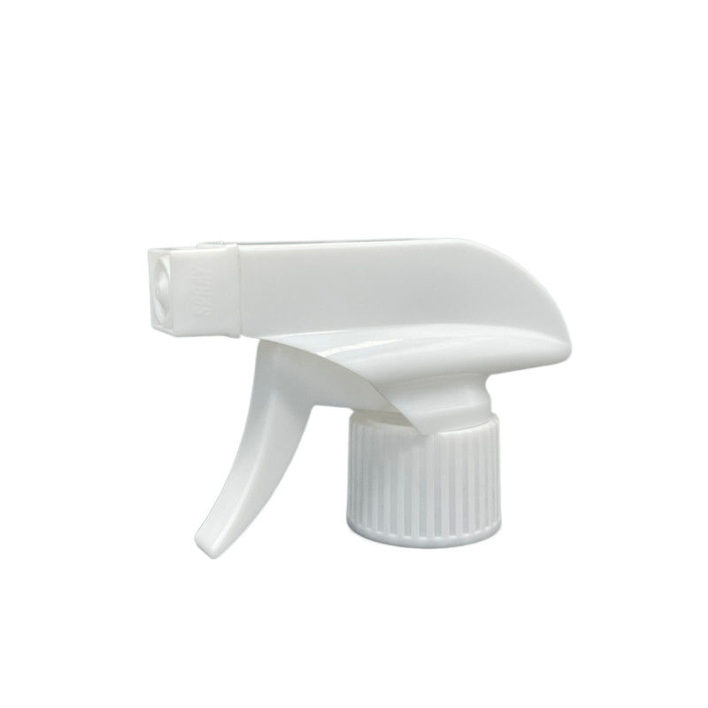White Plastic Trigger Sprayer Pump Bottle Tops 0.11ml Dosage 28/400 28/410