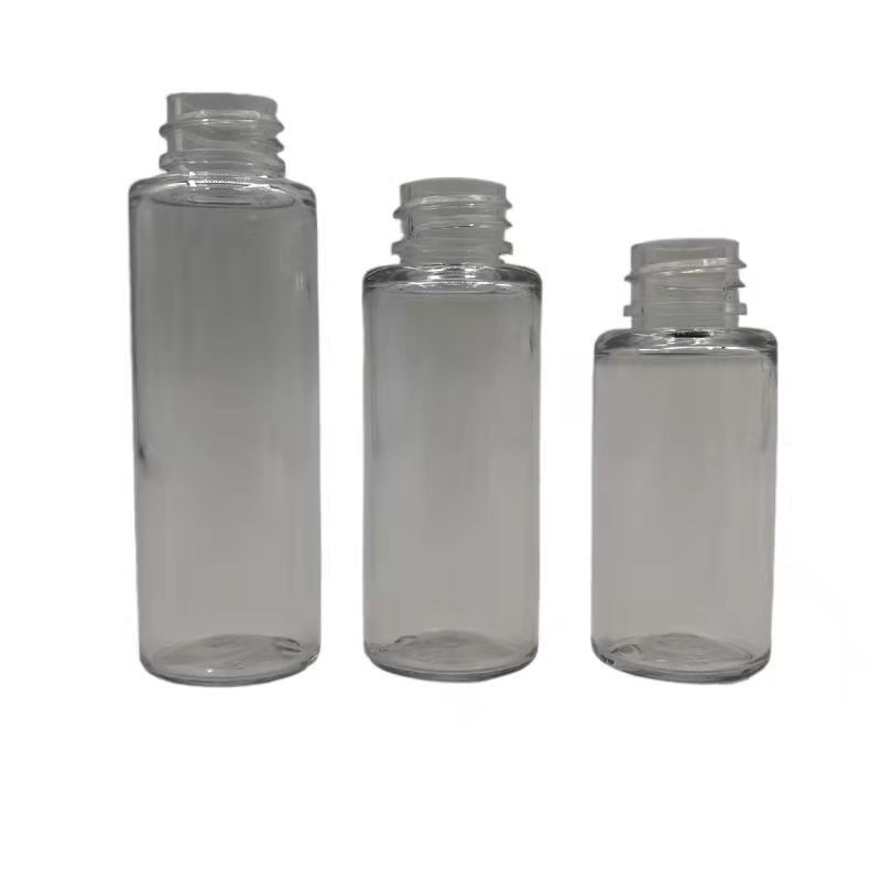 Round 30ml 1.06oz Neck 20mm Pet Sprayer Bottle Thick Wall Clear Color