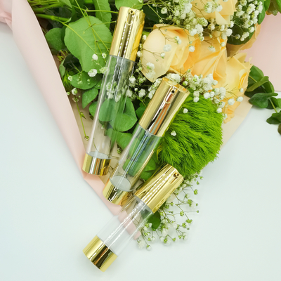 ขายร้อน 15ml 20ml 30ml Slim Design ขวดปั๊มสุญญากาศสำหรับบรรจุภัณฑ์เครื่องสำอาง