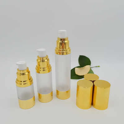 ขวดสุญญากาศคุณภาพสูง 15ml, 30ml, 50ml สำหรับการดูแลส่วนตัว