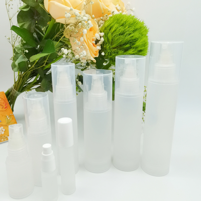 ใหม่พลาสติกขวดเครื่องสำอางชุด Frosted ขวด 5ml 10ml 15ml 30ml 50ml 80ml 100ml 120ml สำหรับ Skin Care บรรจุภัณฑ์