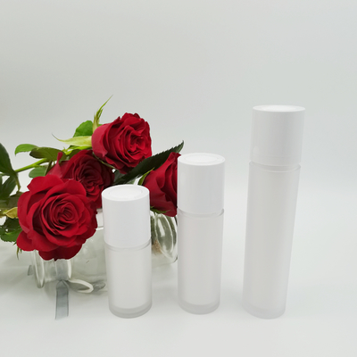 15ml 30ml 50ml สำหรับการดูแลผิวรอบโรตารี Double Wall Airless เครื่องสูบน้ำ Bottle