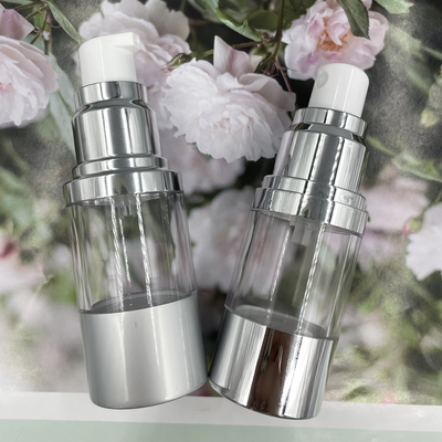 สเปรย์กระตุ้นหรือโลชั่น Actuator ฐานอลูมิเนียมฝาไหล่ขวดสุญญากาศ