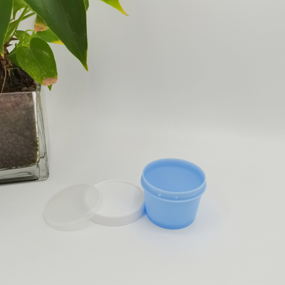 Mono Material PP ขวดเครื่องสำอาง 50ml 100ml 200ml 250ml ไอศกรีมถ้วยรูปร่าง Personal Care Jar