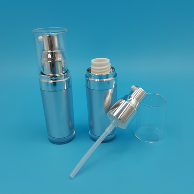 PMMA ขวดโลชั่นอะคริลิคทรงกลม 15ml 30ml 50ml 100ml 120ml