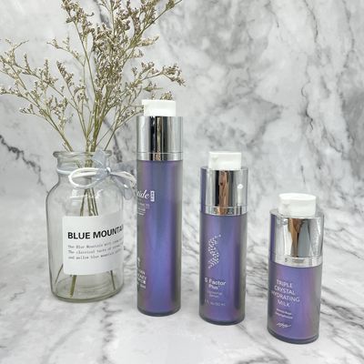 15ml 30ml 50ml สำหรับการดูแลผิวรอบโรตารี Double Wall Airless เครื่องสูบน้ำ Bottle