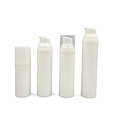 30ml 50ml 75ml 100ml PP Snap On ขวดสุญญากาศสำหรับคอนเทนเนอร์ดูแลผิว