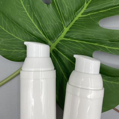 30ml 50ml 75ml 100ml PP Snap On ขวดสุญญากาศสำหรับคอนเทนเนอร์ดูแลผิว