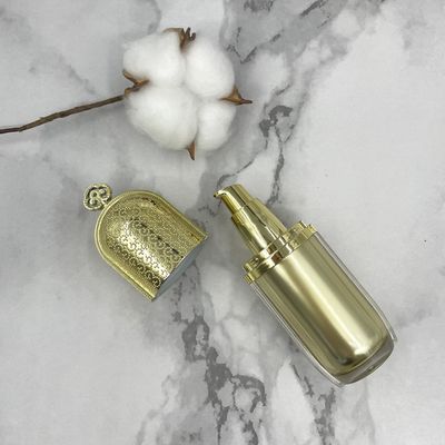 ขวดเครื่องสำอางแบบกำหนดเองสไตล์แคปซูลความจุขนาดเล็ก 10ml 15ml บรรจุภัณฑ์รีไซเคิล