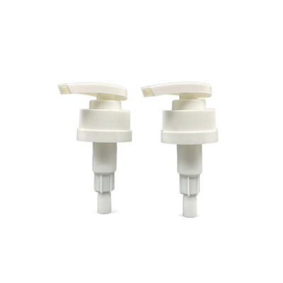 เครื่องจ่ายโลชั่นเครื่องสำอาง 28/410 28/400 Ratchet Safety Closure 1.9ml Dosage