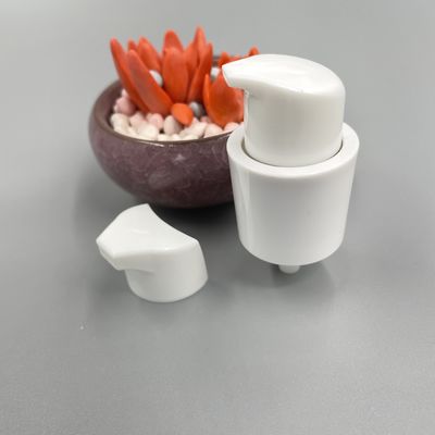 สีขาว 20/410 ครีมปั๊มจ่าย SS316 ฤดูใบไม้ผลิเปลี่ยนหัวโลชั่น 0.2ML/T