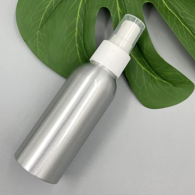 3.52oz อลูมิเนียมคอนเทนเนอร์เครื่องสำอางสเปรย์เส้นผ่านศูนย์กลาง 40 มม. คอ 24 มม. รอบไหล่