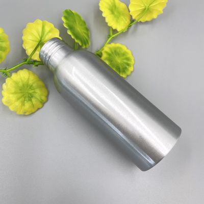 3.52oz อลูมิเนียมคอนเทนเนอร์เครื่องสำอางสเปรย์เส้นผ่านศูนย์กลาง 40 มม. คอ 24 มม. รอบไหล่