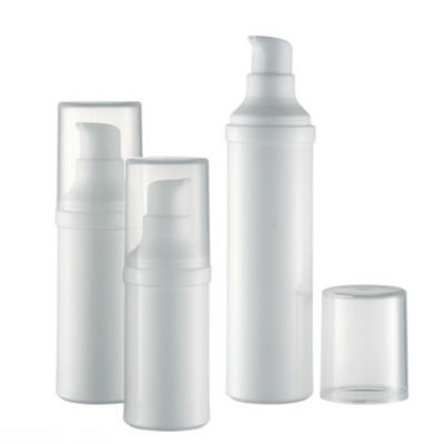 UV Proof 20ml 25ml PP Lotion Snap บนขวดปั๊มสุญญากาศสีที่กำหนดเอง