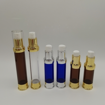 Lotion Actuator 15ml, 20ml, 30ml Metallized For Lotion Serum ขวดสุญญากาศพลาสติก