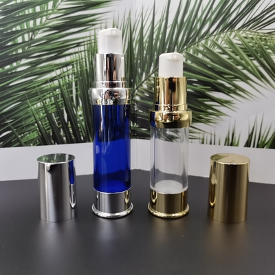 Lotion Actuator 15ml, 20ml, 30ml Metallized For Lotion Serum ขวดสุญญากาศพลาสติก