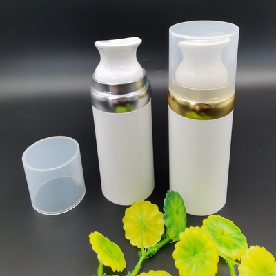 100ml ECO Friendly 2022 ขวด PP เครื่องสำอางขวดสุญญากาศสีขาว