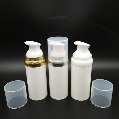 100ml ECO Friendly 2022 ขวด PP เครื่องสำอางขวดสุญญากาศสีขาว