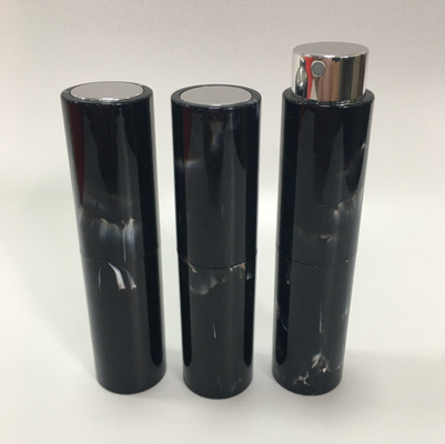 8ML เอบีเอสฝาครอบวัสดุฉีดหินอ่อนสีเติมน้ำหอมสเปรย์ขวดราคาที่แข่งขัน
