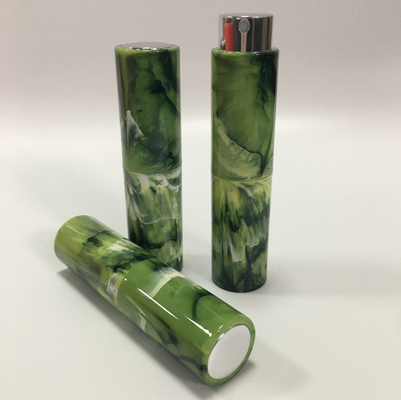 8ML เอบีเอสฝาครอบวัสดุฉีดหินอ่อนสีเติมน้ำหอมสเปรย์ขวดราคาที่แข่งขัน