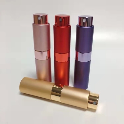 อลูมิเนียม 8ml + ขวดน้ำหอมเติมแก้วเป็นมิตรกับสิ่งแวดล้อม