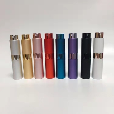 อลูมิเนียม 8ml + ขวดน้ำหอมเติมแก้วเป็นมิตรกับสิ่งแวดล้อม