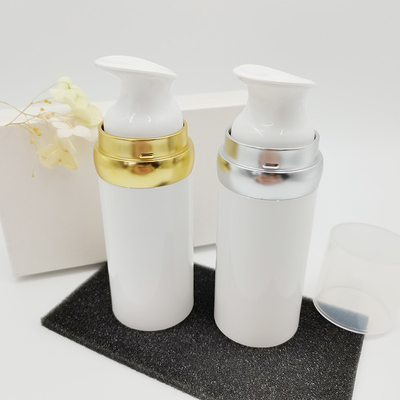 100ml ECO Friendly 2022 ขวด PP เครื่องสำอางขวดสุญญากาศสีขาว